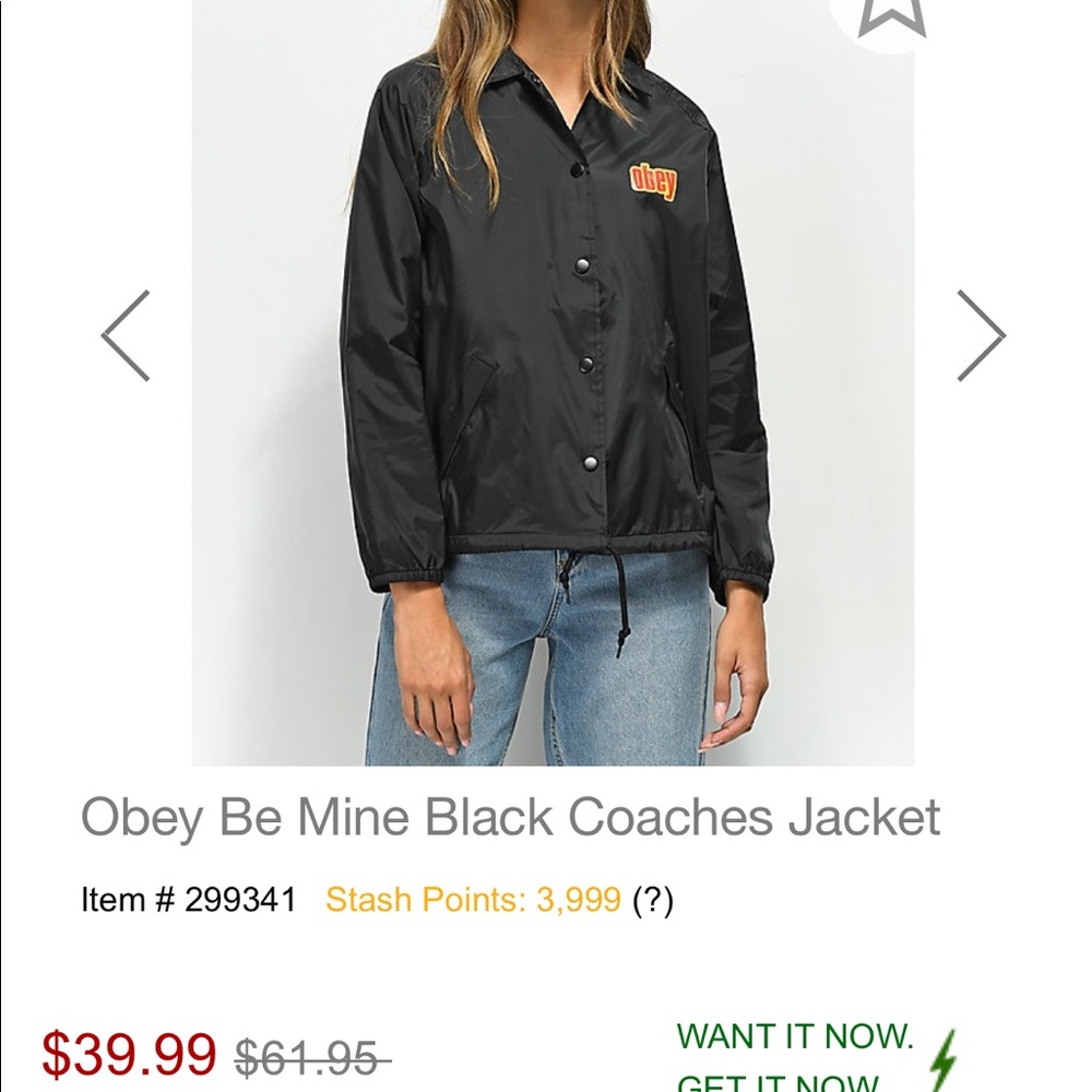 Obey Jacket - Picture 4 of 5